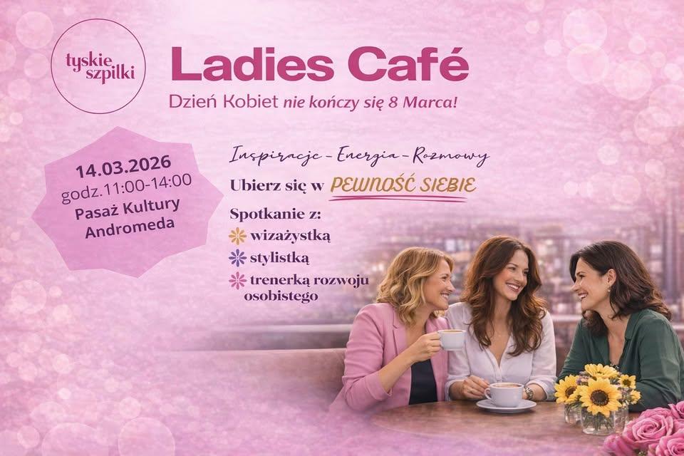Ladies Café to przestrzeń, w której możesz zatrzymać się na chwilę, poczuć się swobodnie i zaopiekowana oraz porozmawiać, zainspirować się i wzmocnić swoją pewność siebie!